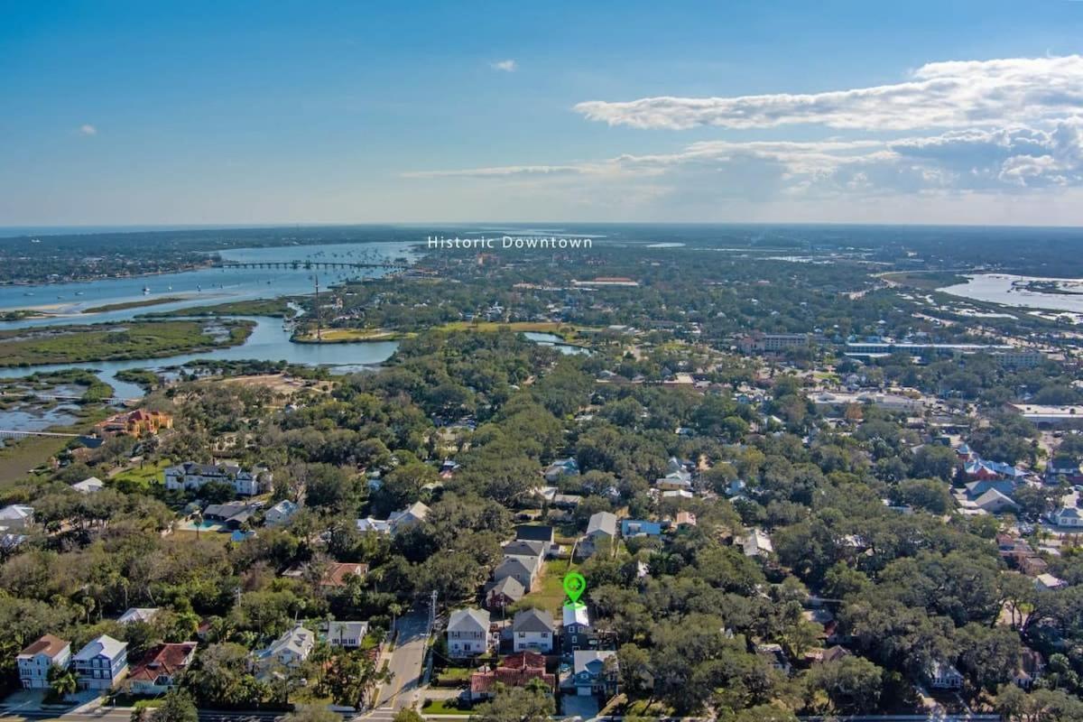 Downtown St Aug Home By Fountain Of Youth Pool Spa By Beach Add Golf Cart St. Augustine Εξωτερικό φωτογραφία