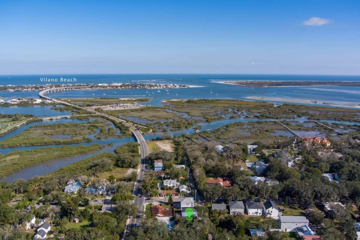 Downtown St Aug Home By Fountain Of Youth Pool Spa By Beach Add Golf Cart St. Augustine Εξωτερικό φωτογραφία